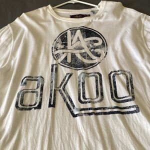 Akoo Cream Logo T-Shirt